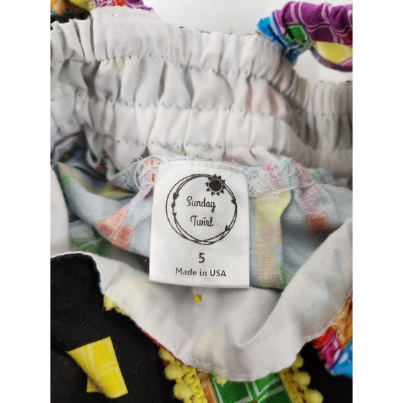 Bundle Of 4 Girls Dresses Sizes 4t-5. Brands Ralph Lauren, Pink Chicken, Sunday - Picture 16 of 16